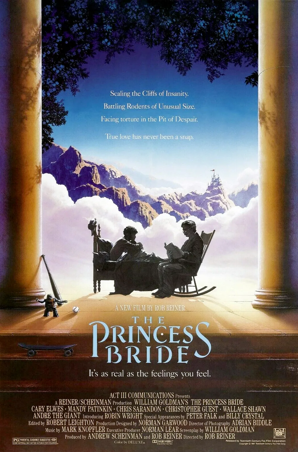 Movie poster for The Princess Bride released in 1987